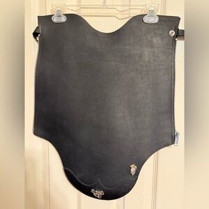 Biker- leather custom made boot covers